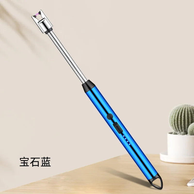 Encendedor Eléctrico USB Recargable – A Prueba de Viento para Cocina y Camping