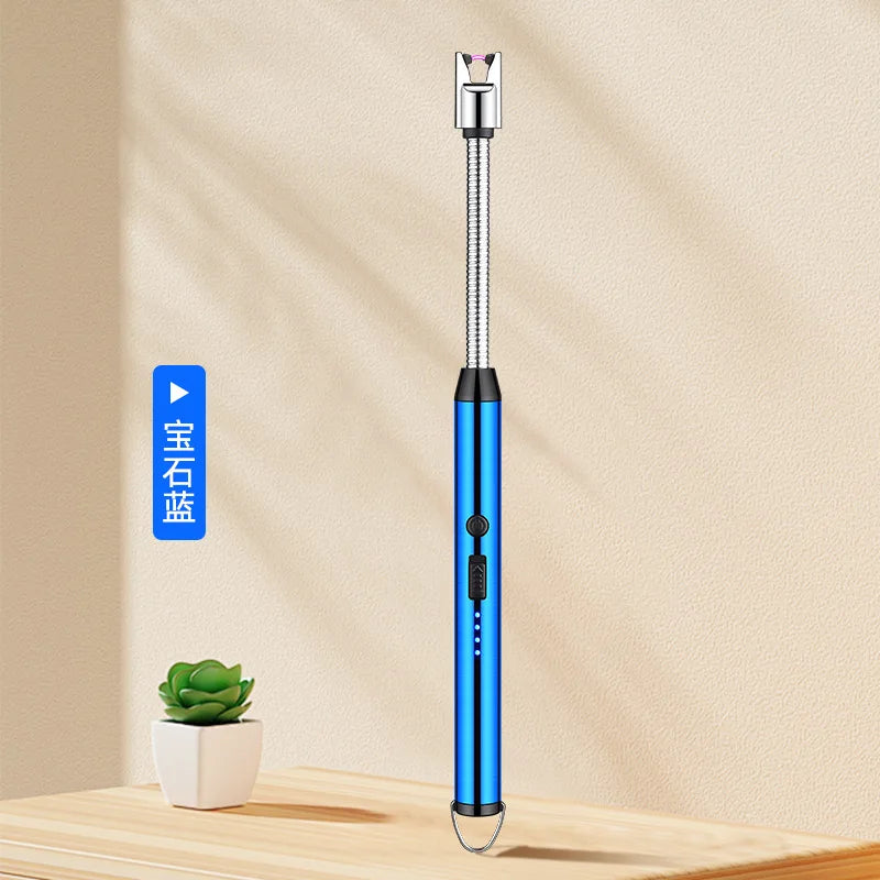 Encendedor Eléctrico USB Recargable – A Prueba de Viento para Cocina y Camping
